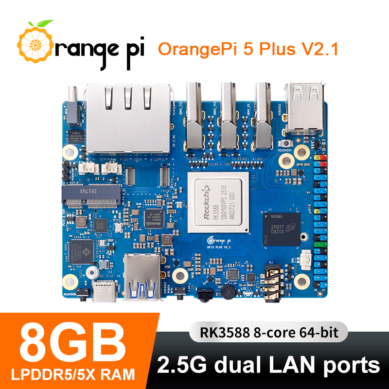 Orange Pi 5 Plus 32Gb - 오렌지 파이 5 플러스 8GB V2.1