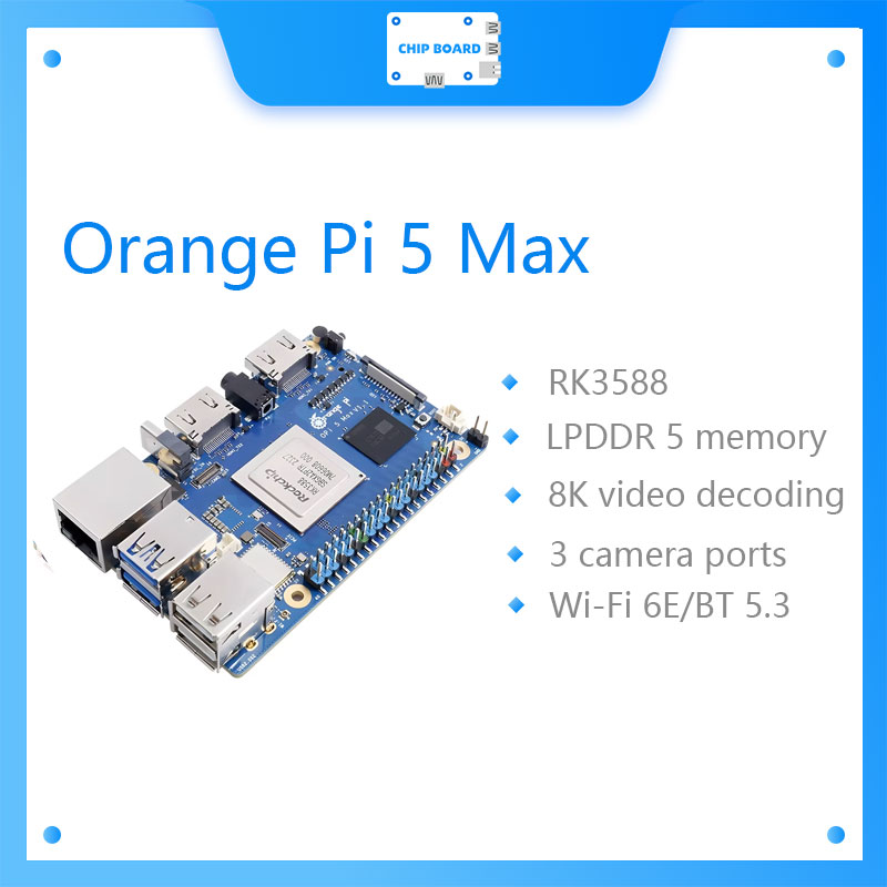 오렌지 파이 5 맥스 16GB 램 LPDDR5 락칩 R - Orange Pi 5 Max Rk3588 리뷰 및 가격